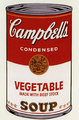 ANDY WARHOL SUNDAY B MORNING CAMPBELL'S SOUP SUITE OF 2