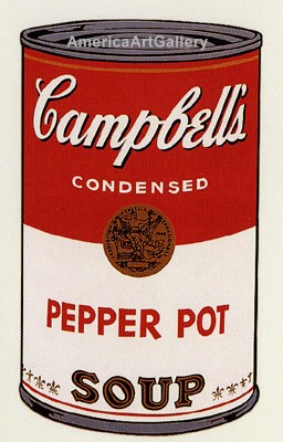 ANDY WARHOL SUNDAY B MORNING CAMPBELL'S SOUP SUITE OF 3